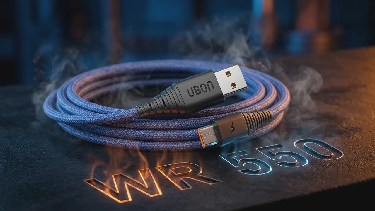 UBON 20W WR-550 Deluxe Micro USB Cable